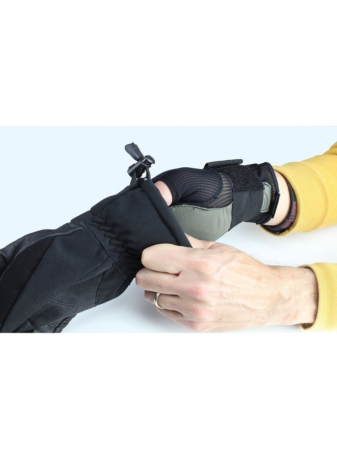 Seirus Innovation 5660 Jam Master EXO Under Glove Wrist Protection to Prevent Injury, One Size, Black - Image 2